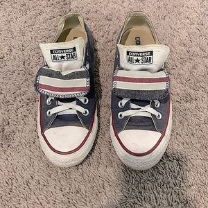 Blue converse